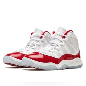 Jordan 11 Retro Cherry boys sneakers, size 2.5Y, NEW in box, NEVER WORN